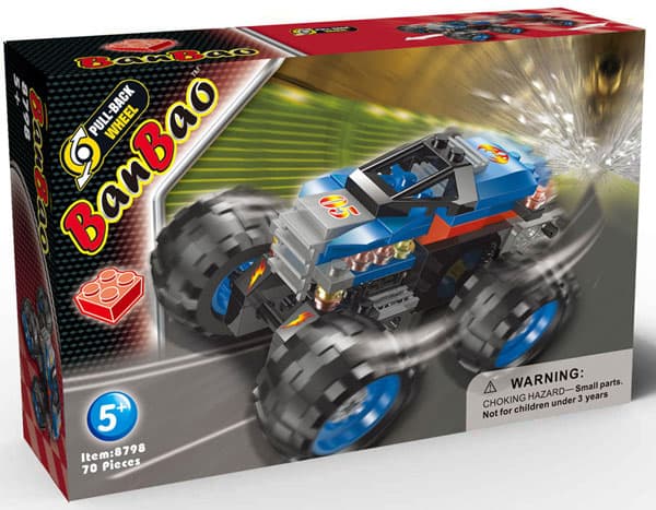 BanBao Trkački auto - Hawk 8798