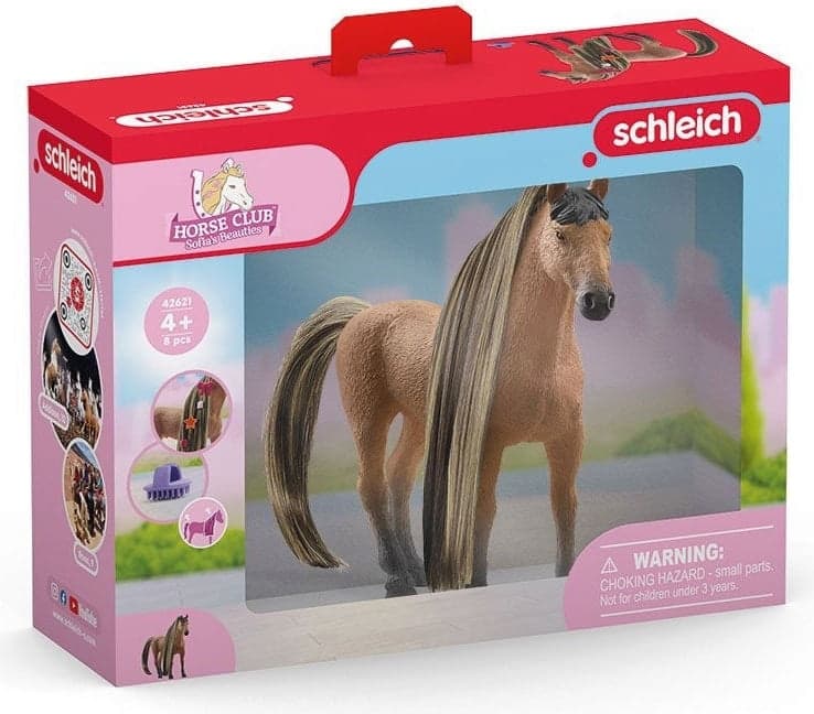 Schleich® Horse Club figura - Konji za ulepšavanje - Akhal teke pastuv 42621
