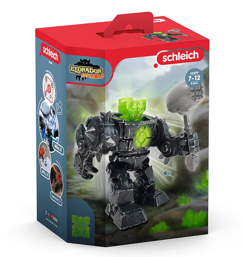 Schleich® Eldrador figurice - Kameni Robot sa mini čudovištem 42599
