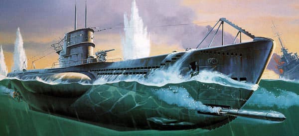 Revell maketa German Submarine U-99  -  RV150 05054