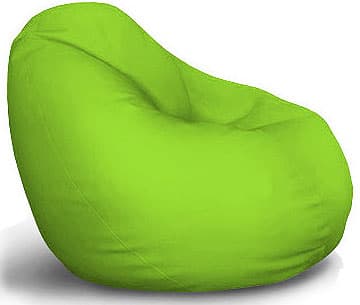 Lazy Bag Zelena Fotelja Od Eko Kože L