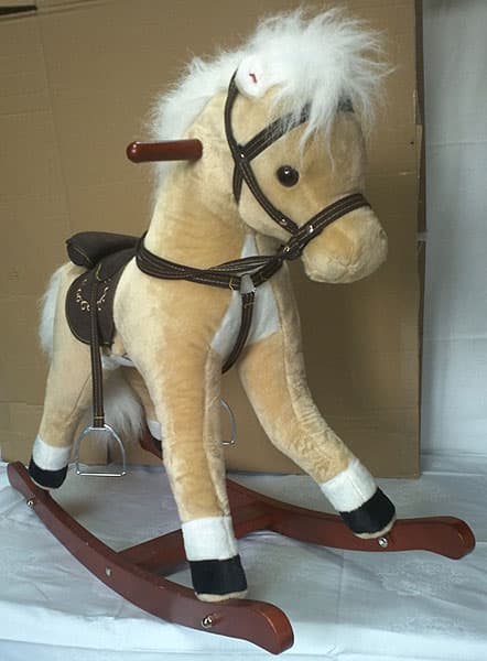 Ljuljalica Konjić Sa zvučnim Funkcijama Jolly Ride Begie