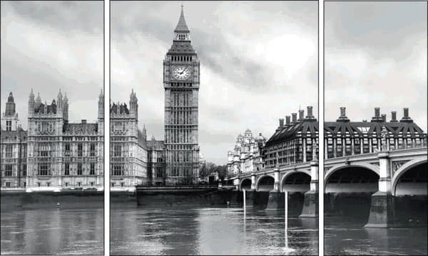 London - triptih