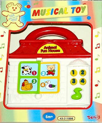 Muzička igračka Kućica 43-311