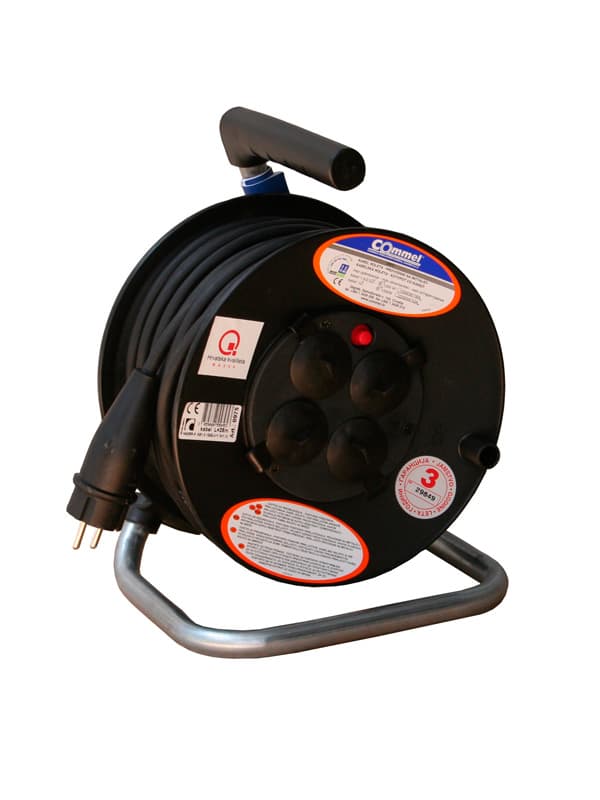 Kablovska motalica, PVC bubanj, H05RR-F, 3G1,5 - 25 m