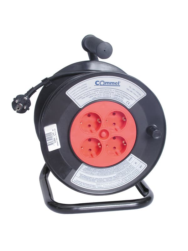 Kablovska motalica, PVC bubanj, H05VV-F, 3G1,5 - 25 m