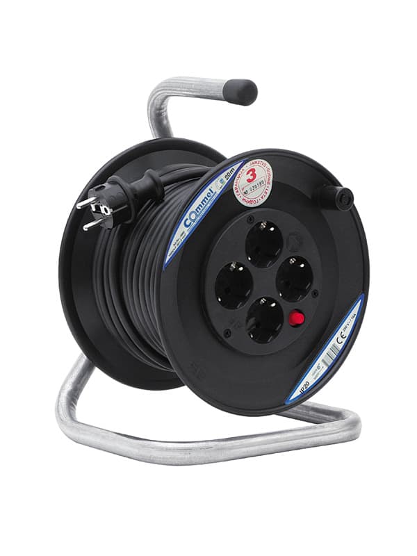 Kablovska motalica, PVC bubanj, H05VV-F, 3G1,5 - 20 m