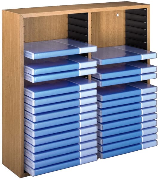 Hama drvena polica za diskove 33885