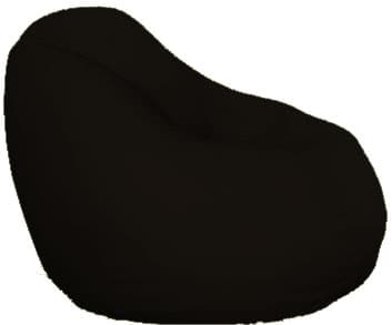 Fotelja Od Eko Kože Lazy Bag Crna S