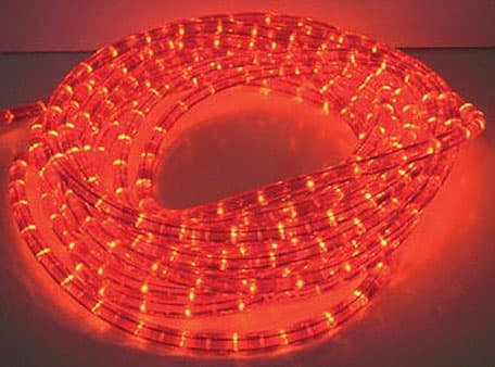 Svetleće Crevo 100 m Crveno