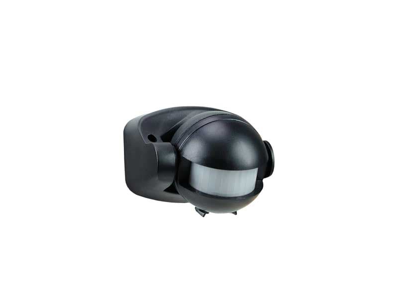 Infracrveni detektor pokreta 180 ° / 12 m 230 V ~, crni 