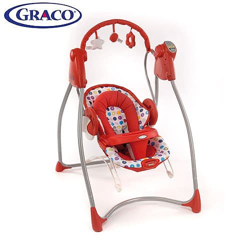 Graco Ljuljaška/ležaljka Swing&Bounce PopArt G1B97PPAE