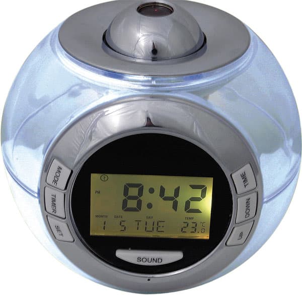 Roadstar digitalni sat sa projektorom vremena LAC-2500P