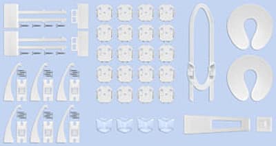 Reer Komplet Kućne Zaštite, 36 Delova 141-7736