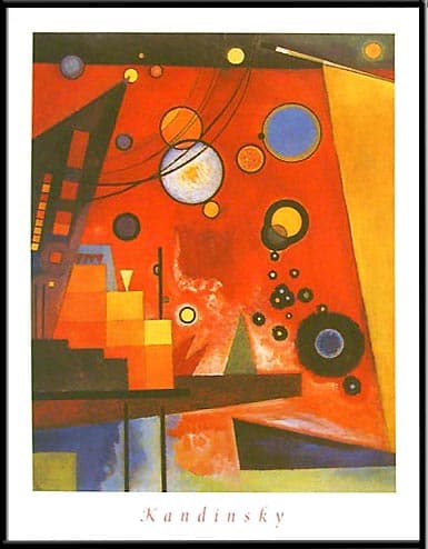 Kandinsky - Schweres Rot - 40/50 HPLN