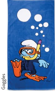 Štrumfovi Peškir za plažu - Goggles 100102