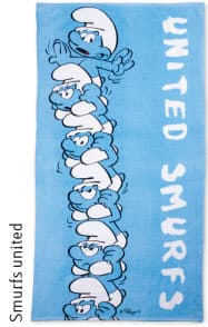 Štrumfovi Peškir za plažu - Smurfs United 100180