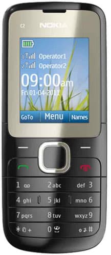 Mobilni telefon DualSIM Nokia C2-00 Jet Black