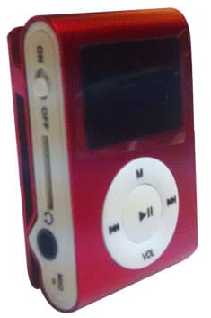 Xwave MP3 player S-05 Red 019247
