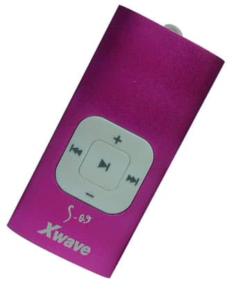 Xwave MP3 player S-09 pink 018758
