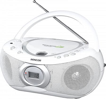 SENCOR prenosni CD/MP3 stereo sistem SPT221W