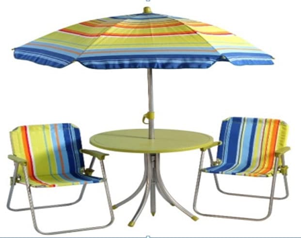 Garnitura sa suncobranom za decu - Motiv 1