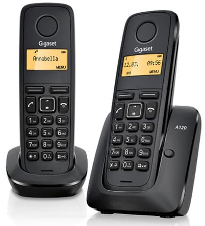 Bežični fiksni telefon sa 2 slušalice Gigaset A120 Duo