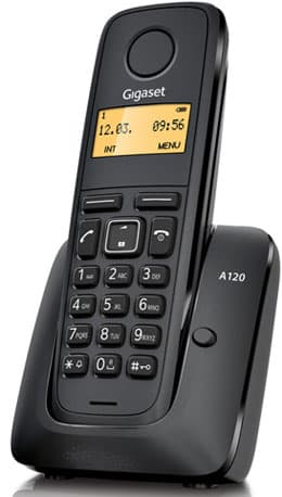 Bežični fiksni telefon Gigaset A 120 IM-EAST BLACK