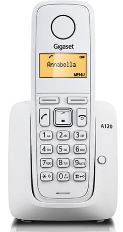 Bežični fiksni telefon Gigaset A 120 WHITE