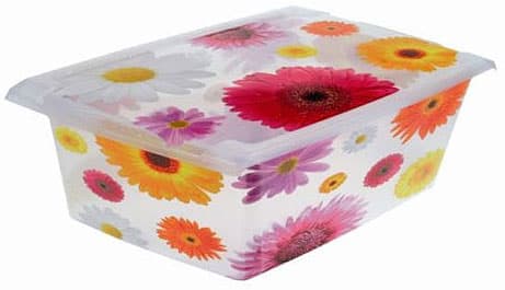 Kutija za odlaganje sitnica Pink Flowers 10 lit - 2707