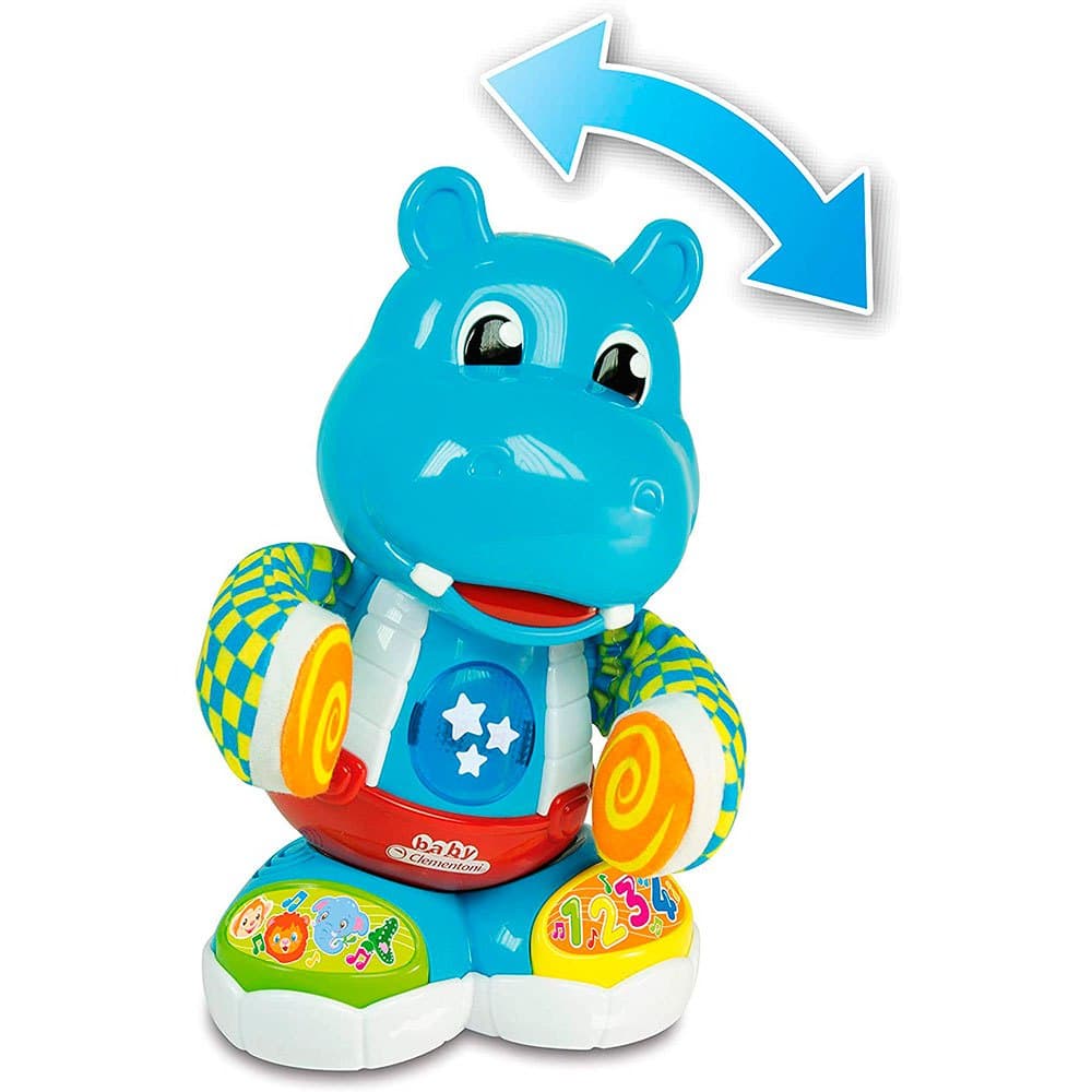 CLEMENTONI Edukativna igračka Nilski konj Filip koji igra CL50132