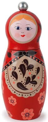 Kikkerland Mlin za biber Babuška PM07