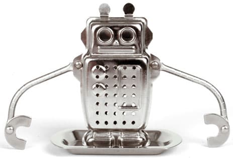 Kikkerland Filter za čaj Robot CU38