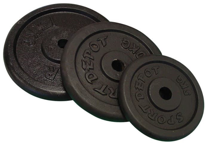 Liveni teg za šipku f30 10KG WPRP