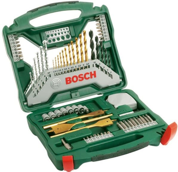 BOSCH set burgija, bitova i nasadnih ključeva, 70-delni 2607019329