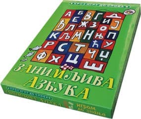 Zanimljiva Azbuka Društvena Igra Za Predškolce i Prvake