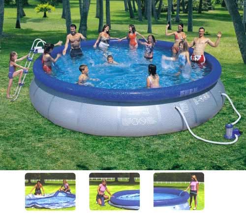 Bazen Bestway FastSet 549x122 KOMPLET