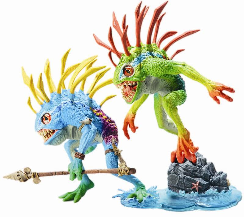 Akcione Figure World of Warcraft S4 Murloc 2-pack: Fish-eye and Gibbergill