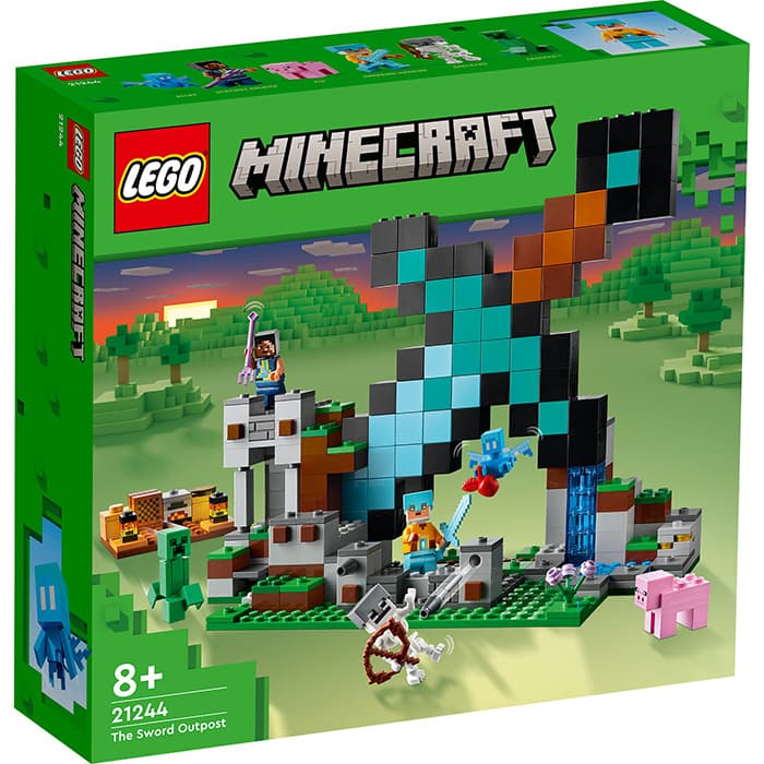 LEGO® Minecraft® Kocke Utvrđenje mačeva 21244