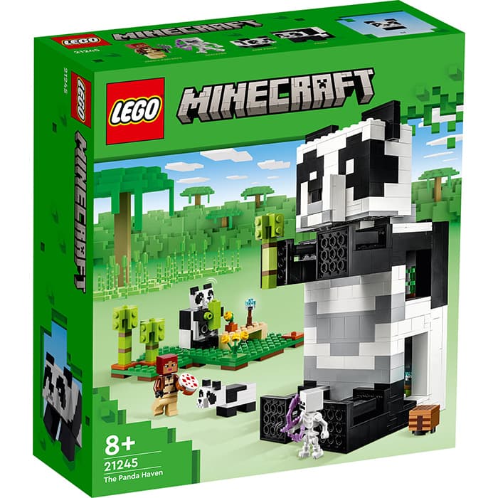 LEGO® Minecraft® Kocke Panda utočište 21245