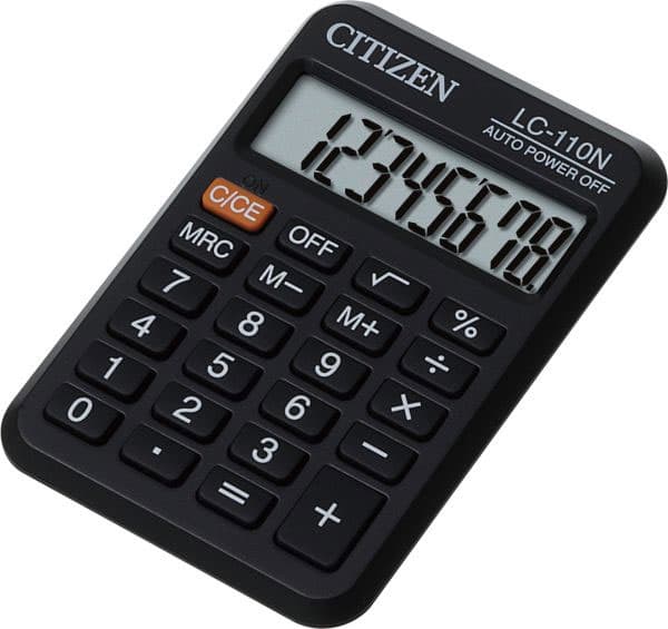 Citizen kalkulator 8 cifara LC-110N 05DGC110NB