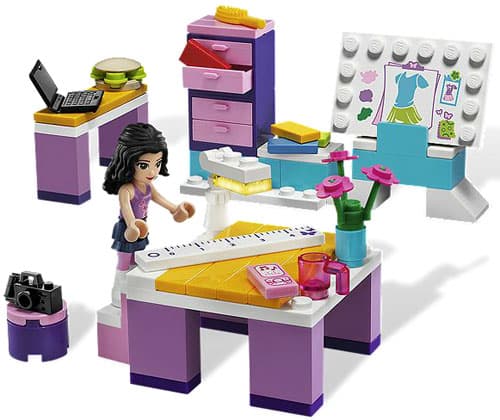 LEGO® FRIENDS Ema - Dizajn studio LE3936