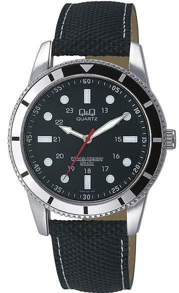 Q&Q Muški Ručni Sat sa Kožnom Narukvicom Q556J302Y