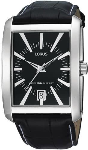 Muški Sat sa Kožnom Narukvicom Lorus RP905AX9