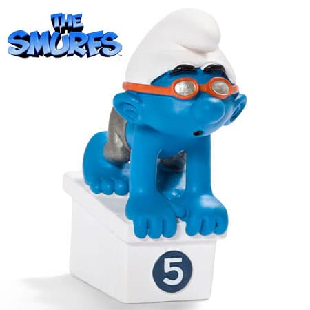 Schleich Štrumpfovi - Štrumpf plivač 20736