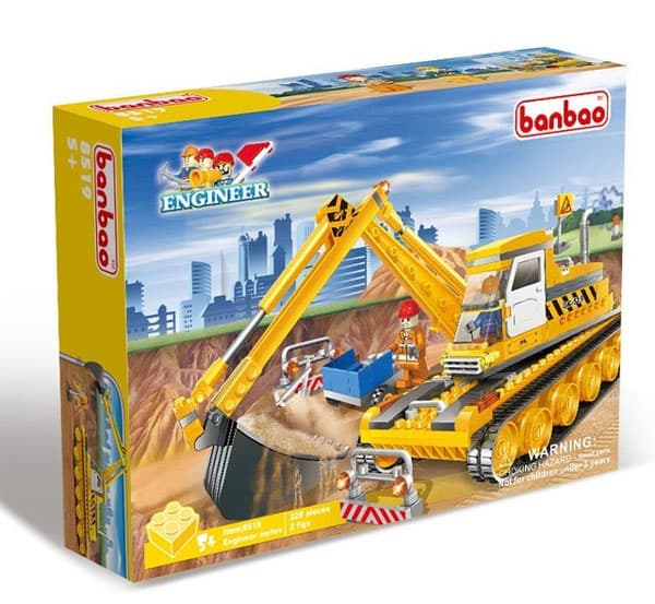 BanBao kocke Rovokopač 8519