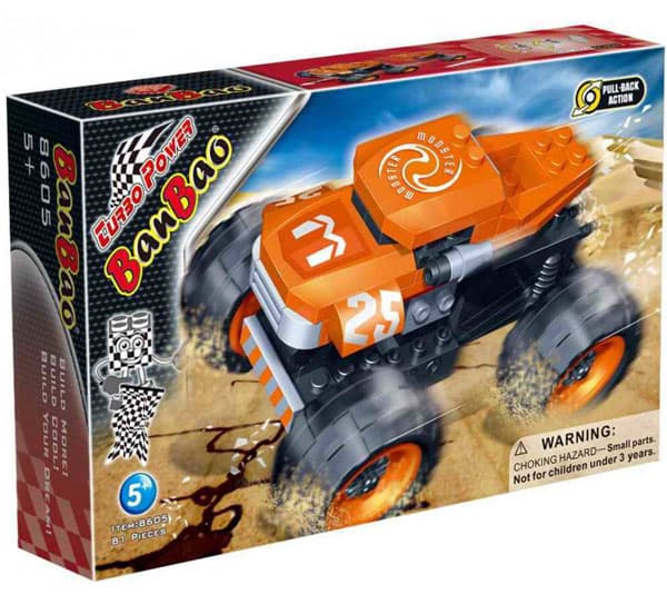 BanBao Automobil na potez - Monster 8605