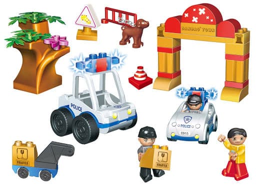 BanBao Policijski set u kantici 8974