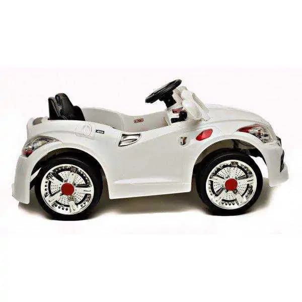 Auto na akumulator 206 R/C beli