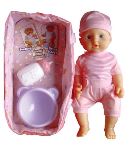 Content Toys Lutka 31cm sa nosiljkom i nošom 6240229